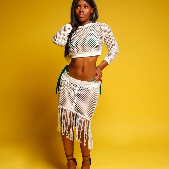 Women’s Beach Cover Up Skirt - Picture 6 of 13